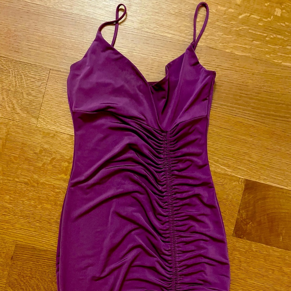 Beautiful purple mini dress